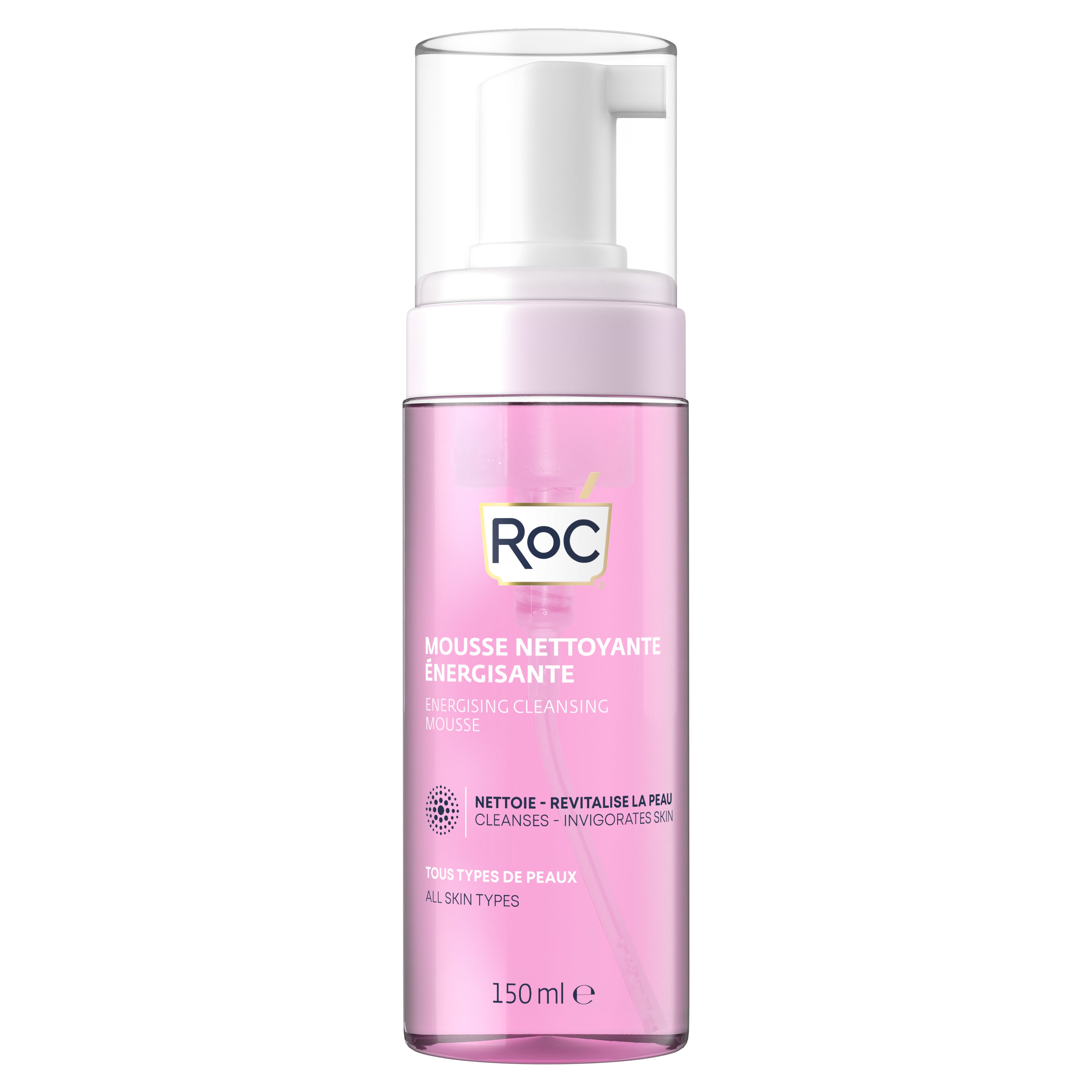RoC® Mousse Limpiador Energizante 150ml