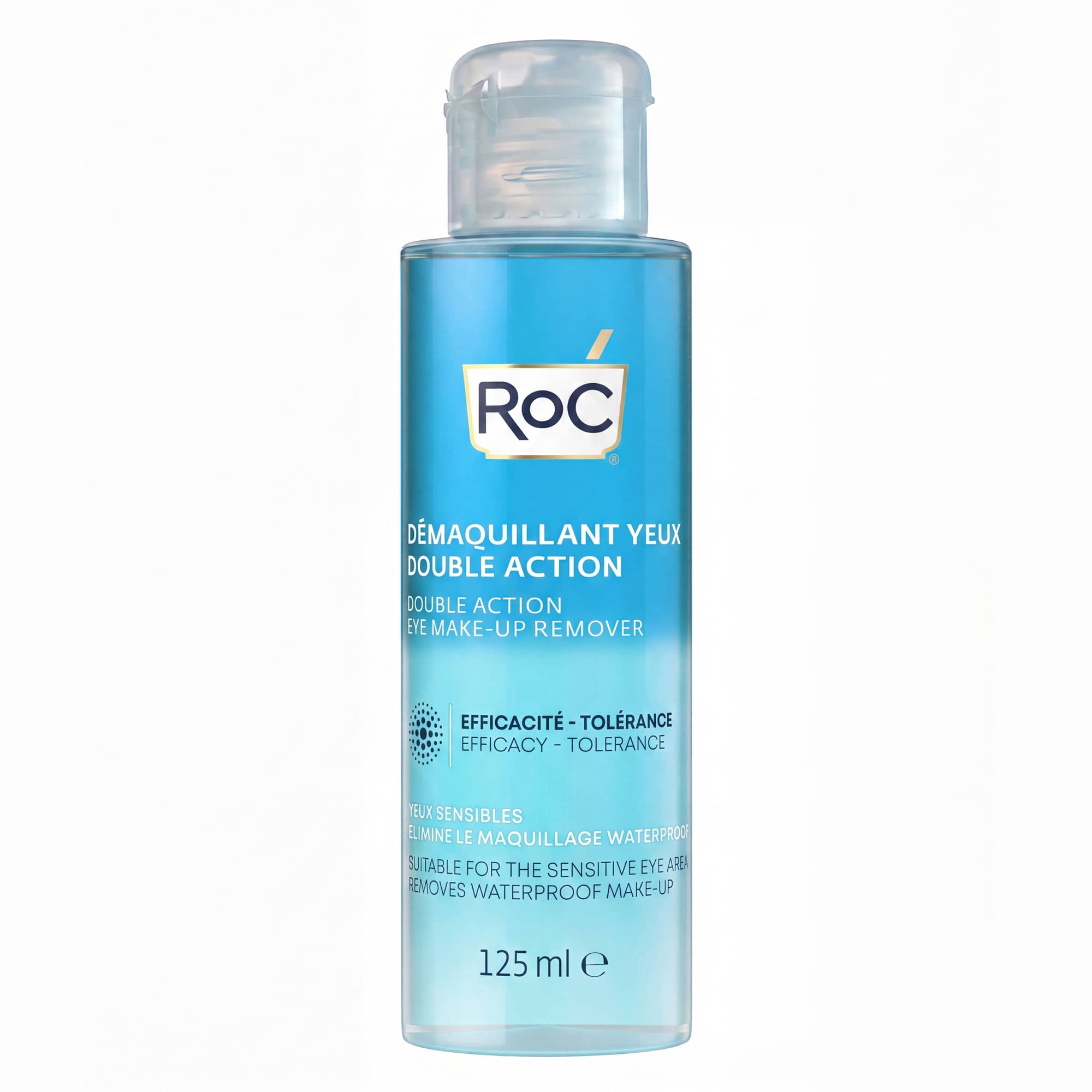 RoC® DESMAQUILLANTE DE OJOS DOBLE ACCIÓN 150ML