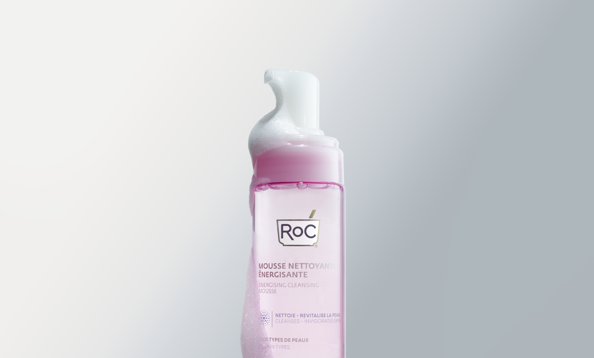 RoC® Mousse Limpiador Energizante 150ml