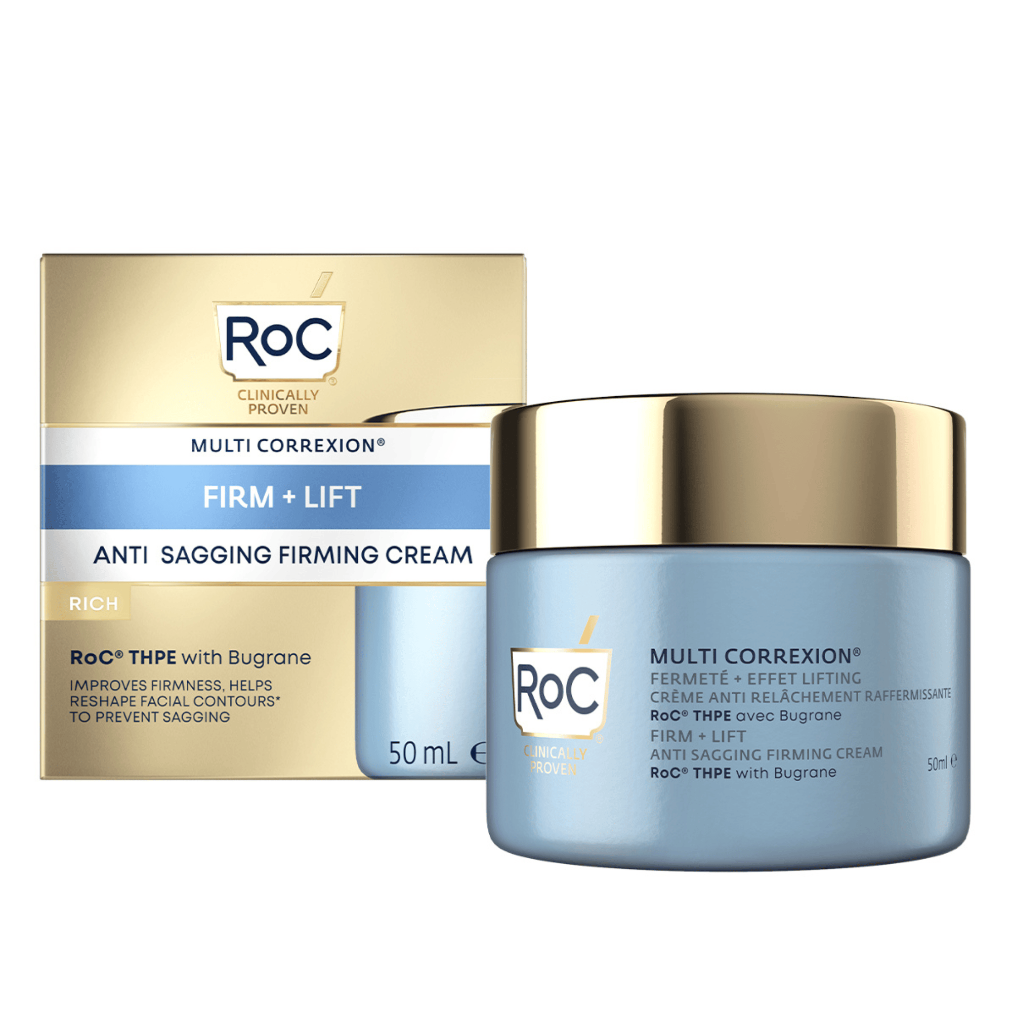 RoC® FIRM + LIFT CREMA REAFIRMANTE 50ML