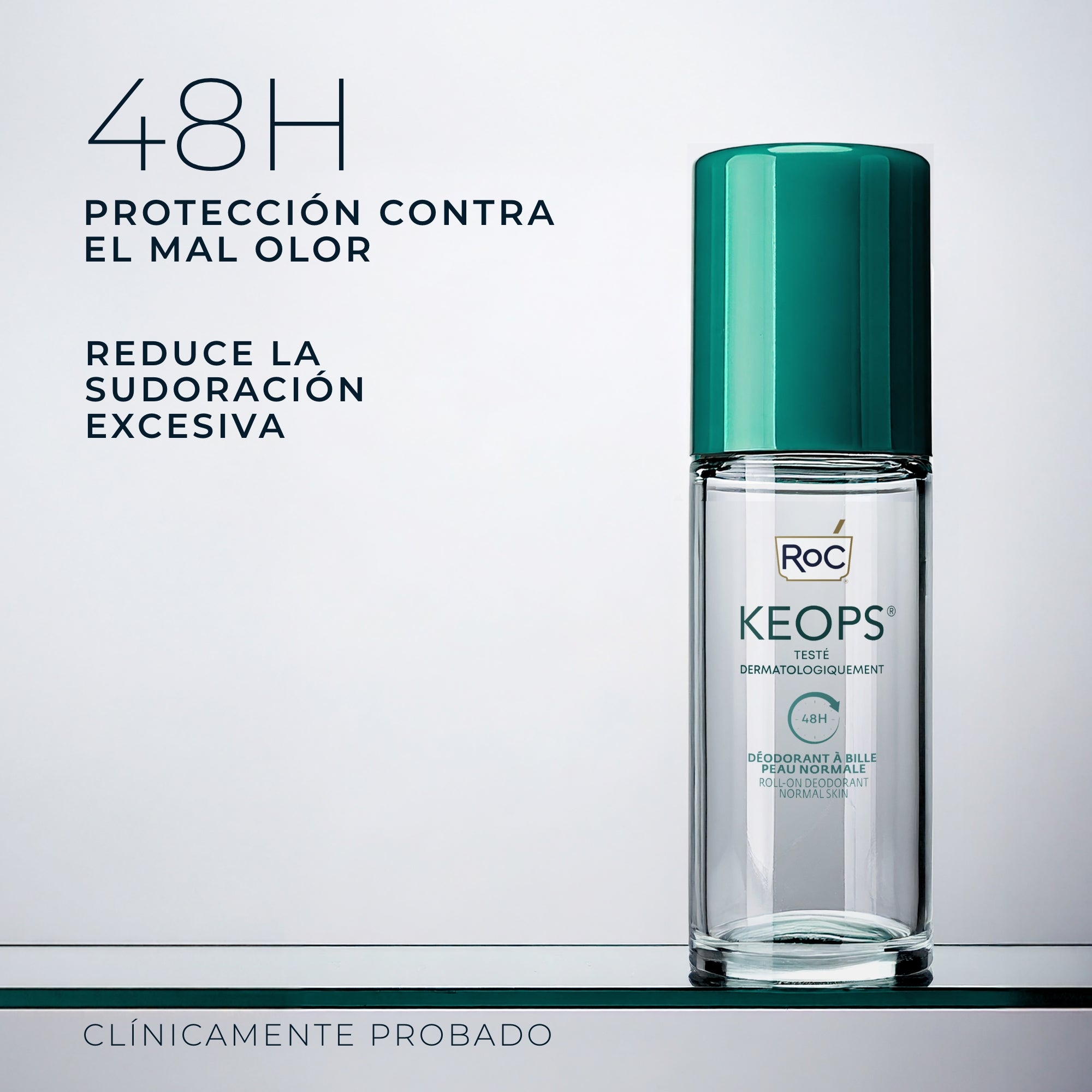 KEOPS® DESODORANTE ROLL ON PIEL NORMAL 30ML