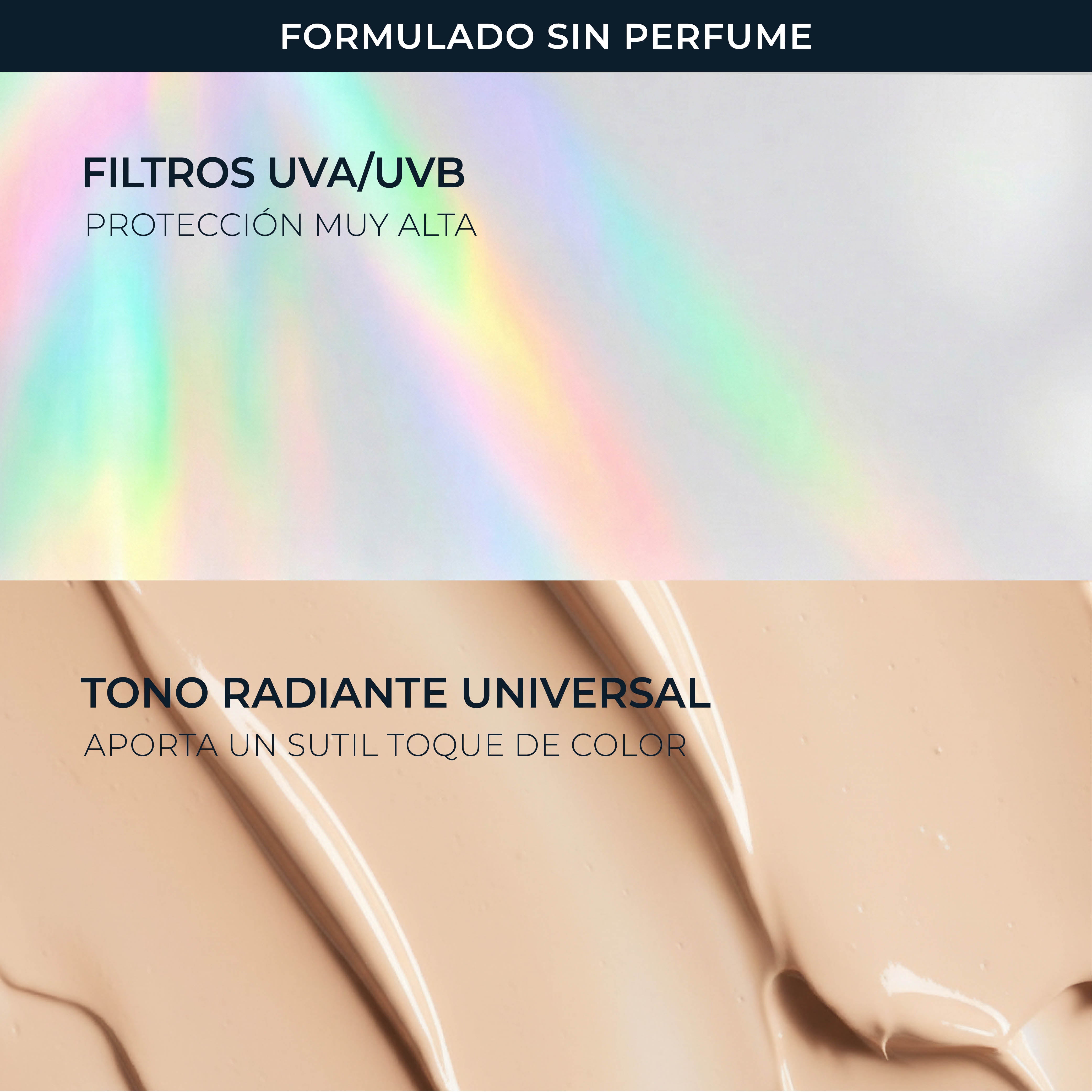 RoC® SOLEIL PROTECT FLUIDO HIDRATANTE CON COLOR SPF50+ 50ml