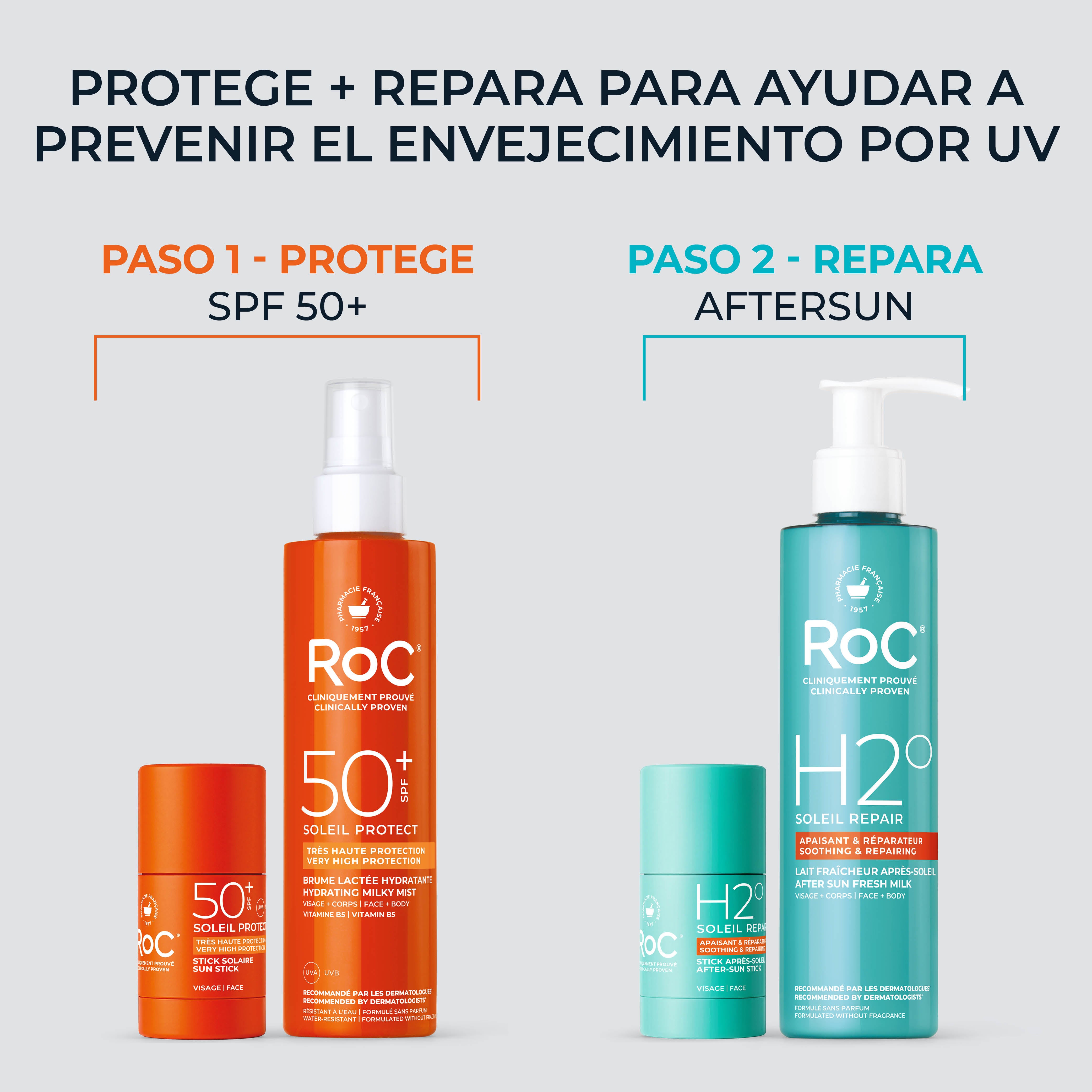 RoC® SOLEIL PROTECT  STICK SOLAR HIDRATANTE SPF50+ 15G