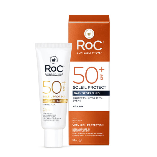 RoC® SOLEIL PROTECT FLUIDO ANTIMANCHAS SPF50+