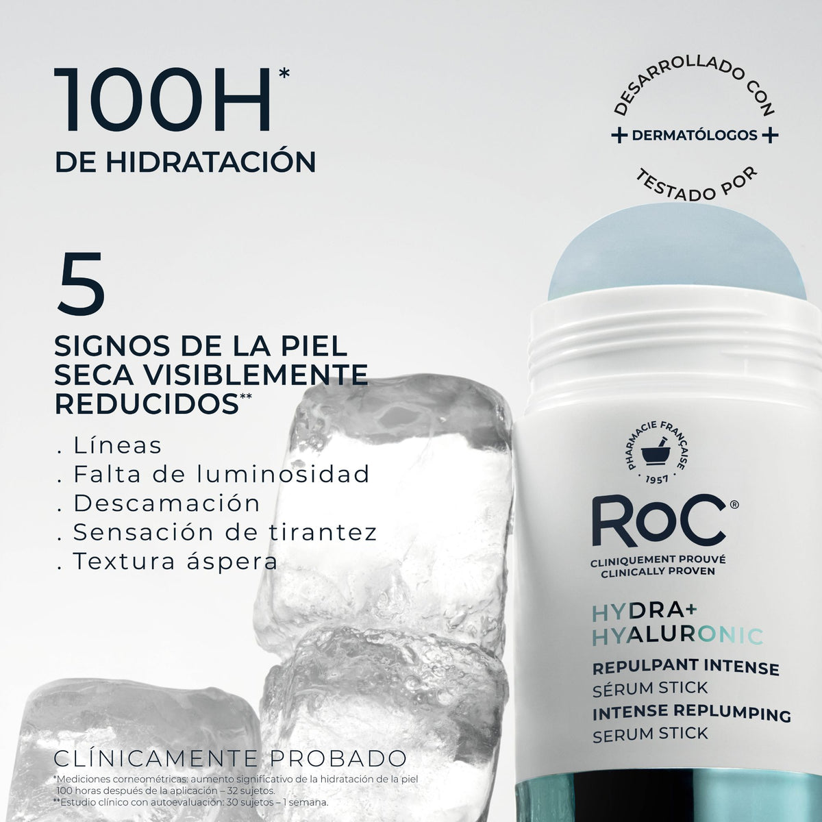RoC HYDRA+ Efecto Rellenador Sérum en Stick 30g